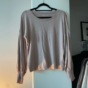 Abercrombie Balloon Sleeve Top